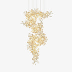 Koralisse Ceramic Chandelier-Moonnatur
