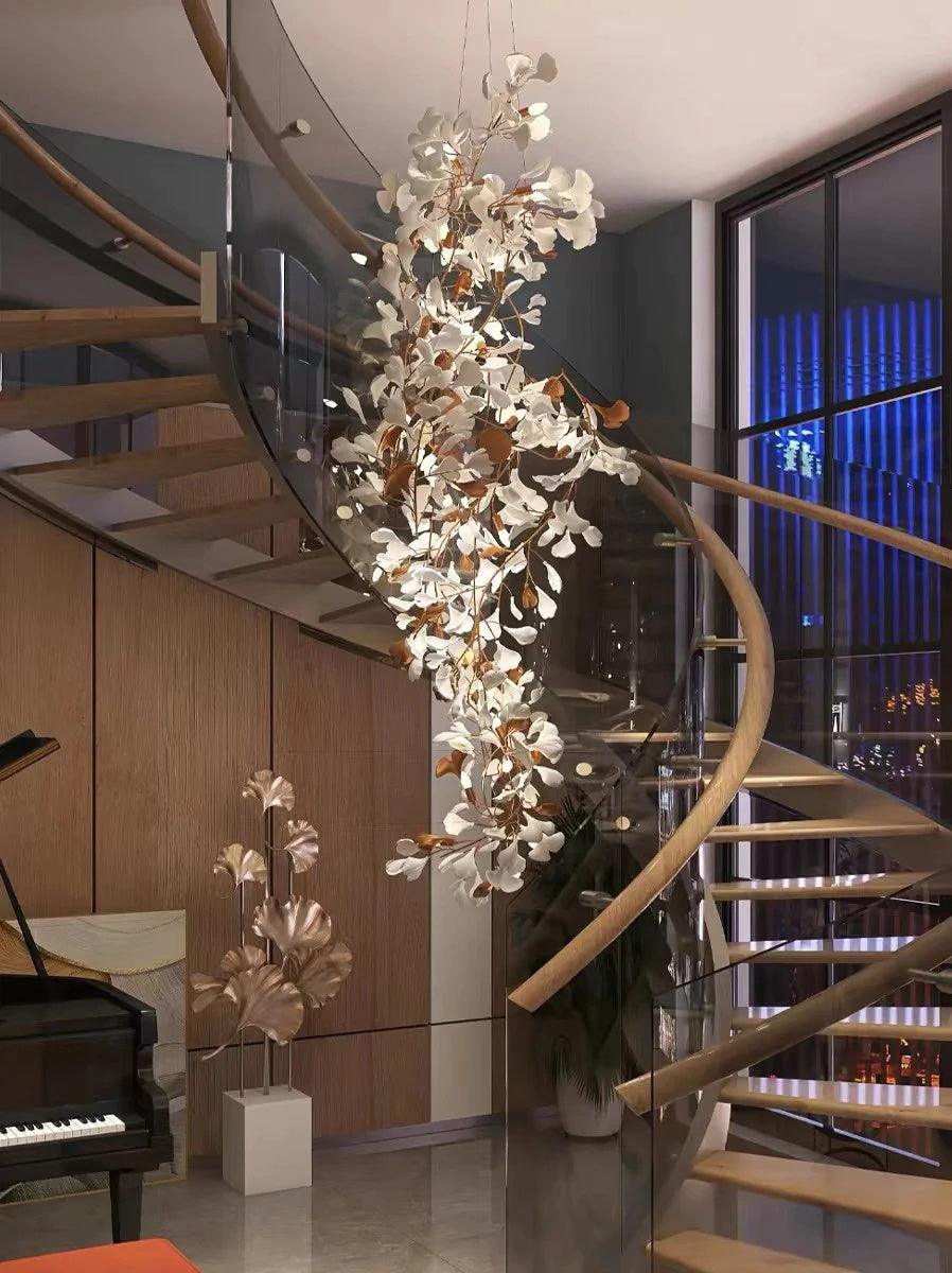 Koralisse Ceramic Chandelier-Moonnatur