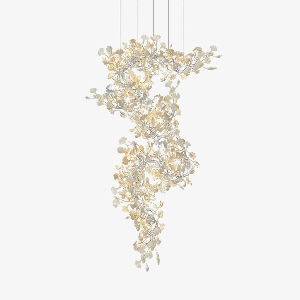 Koralisse Ceramic Chandelier-Moonnatur