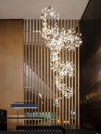 Koralisse Ceramic Chandelier-Moonnatur