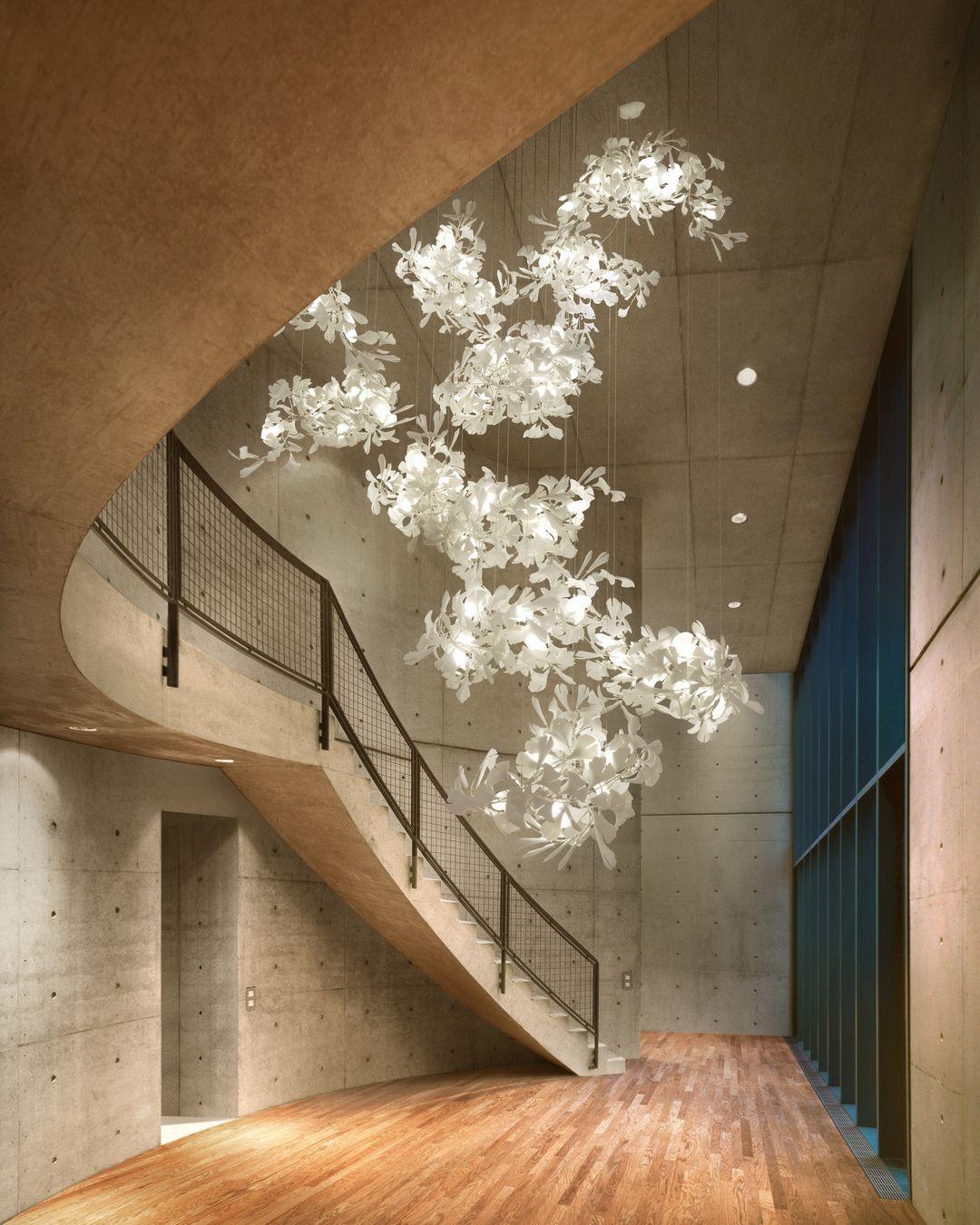 Koralisse Ceramic Chandelier-Moonnatur