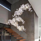 Koralisse Ceramic Chandelier-Moonnatur