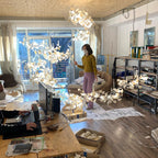 Vardenfield Ceramic Chandelier-Moonnatur