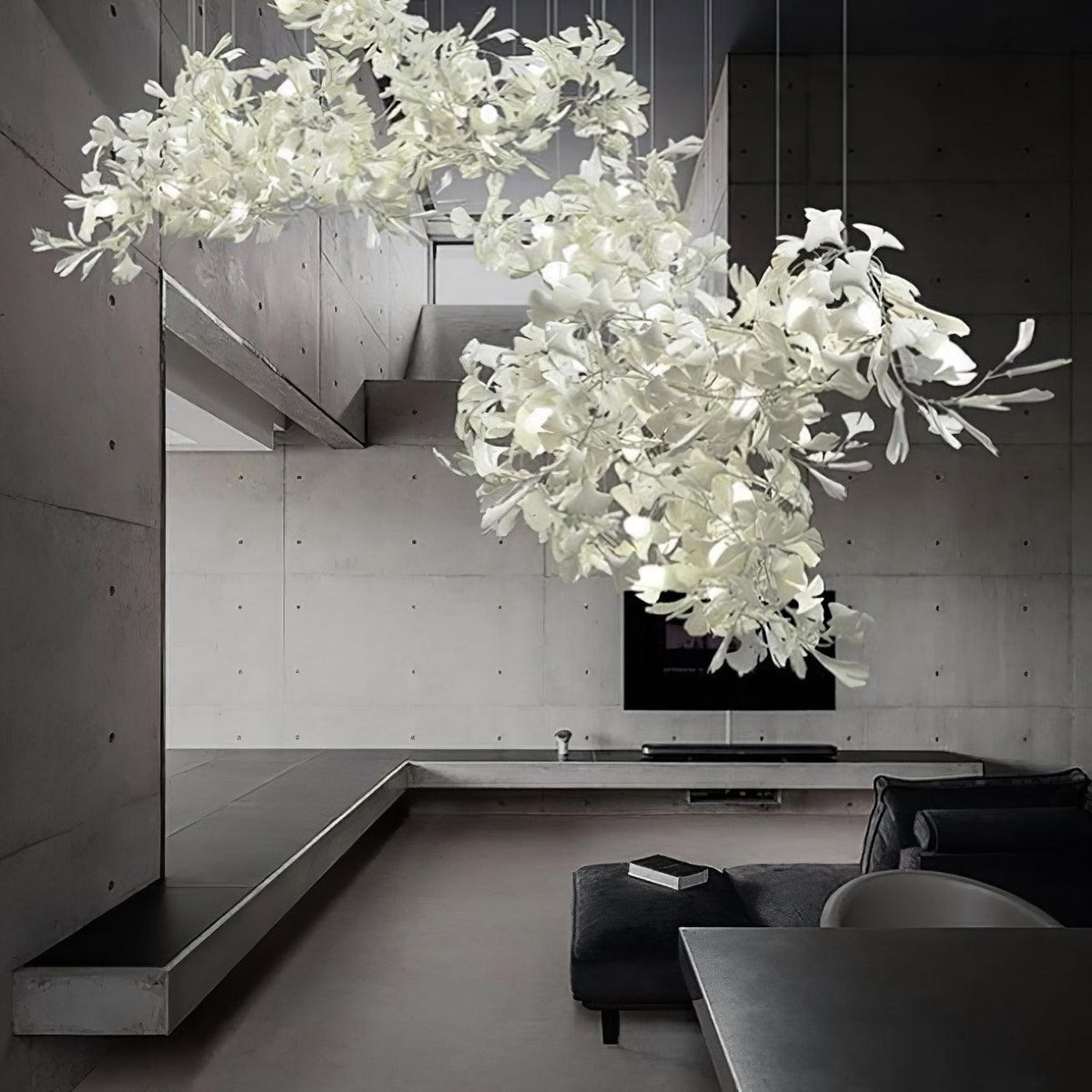 Gresalia Ceramic Chandelier-Moonnatur