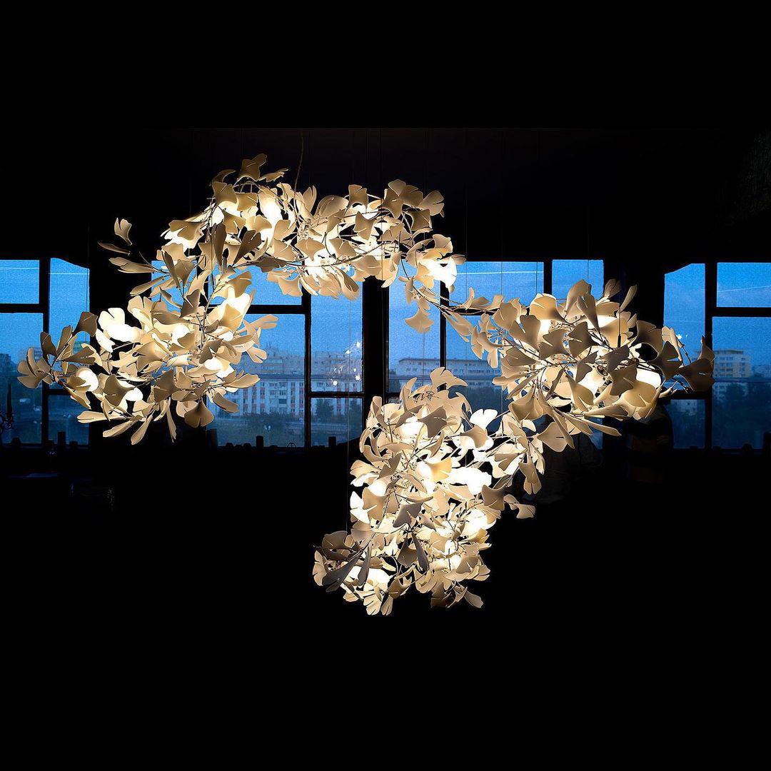 Vardenfield Ceramic Chandelier-Moonnatur