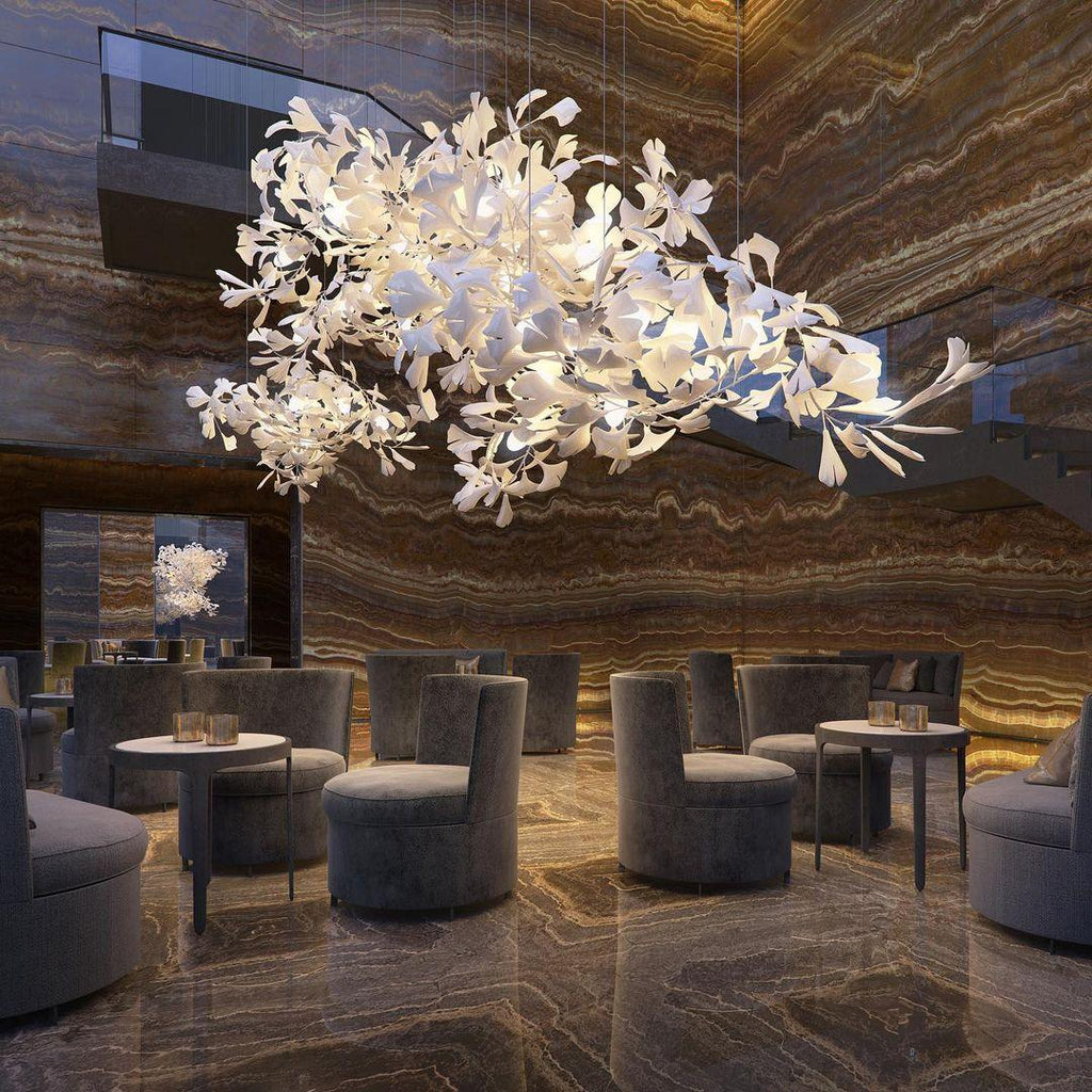 Gresalia Ceramic Chandelier-Moonnatur