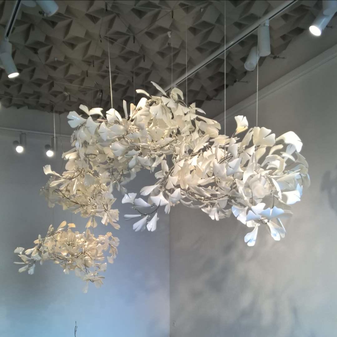 Gresalia Ceramic Chandelier-Moonnatur