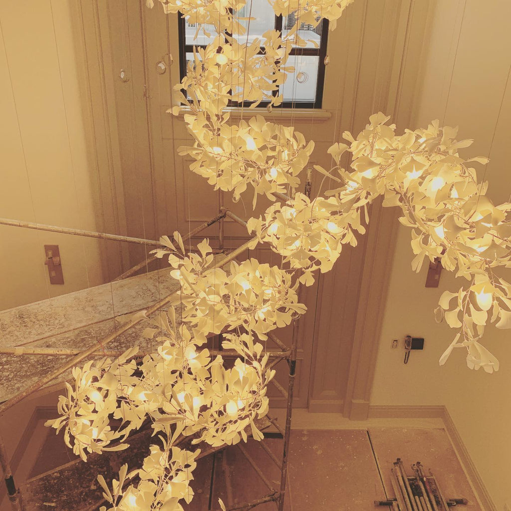 Gresalia Ceramic Chandelier-Moonnatur