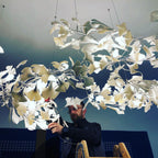 Vardenfield Ceramic Chandelier-Moonnatur