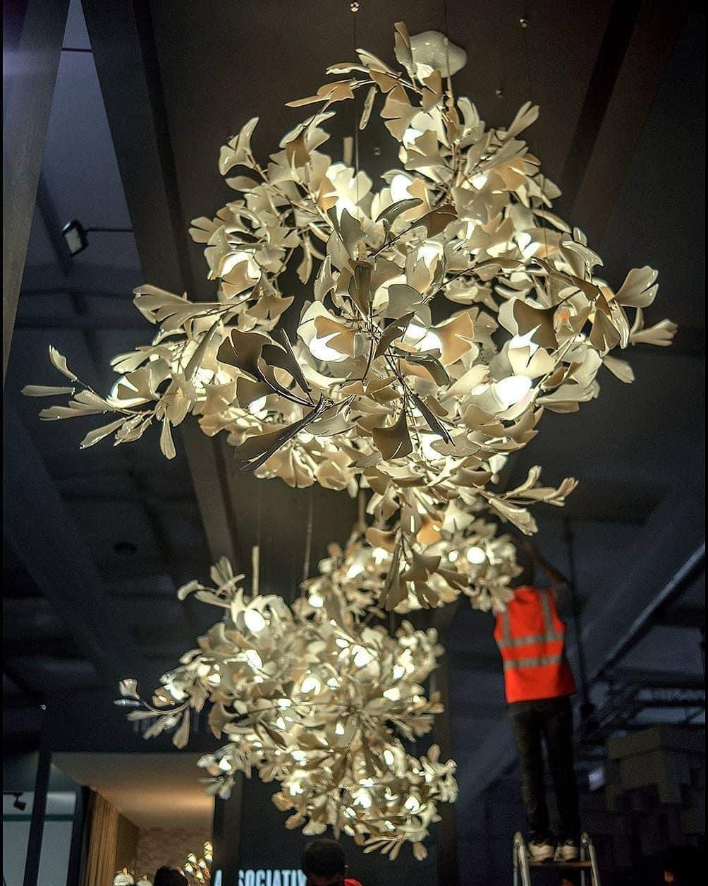 Vardenfield Ceramic Chandelier-Moonnatur