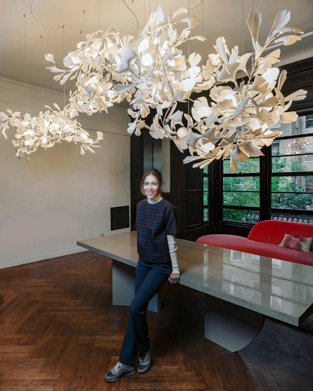 Vardenfield Ceramic Chandelier-Moonnatur