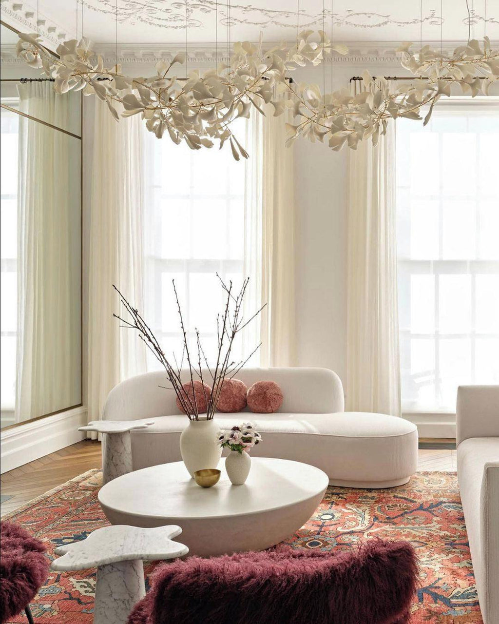 Vardenfield Ceramic Chandelier-Moonnatur