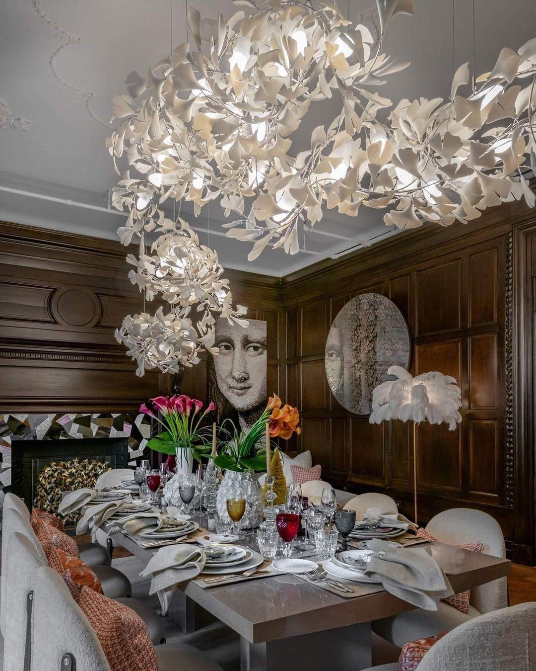 Vardenfield Ceramic Chandelier-Moonnatur