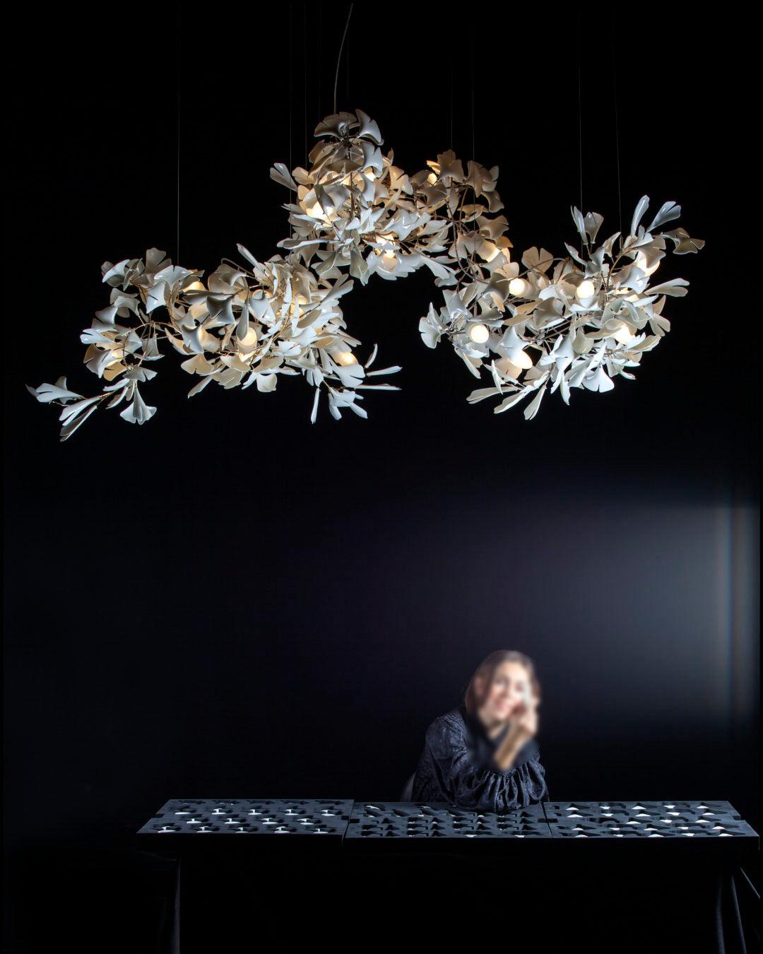 Vardenfield Ceramic Chandelier-Moonnatur