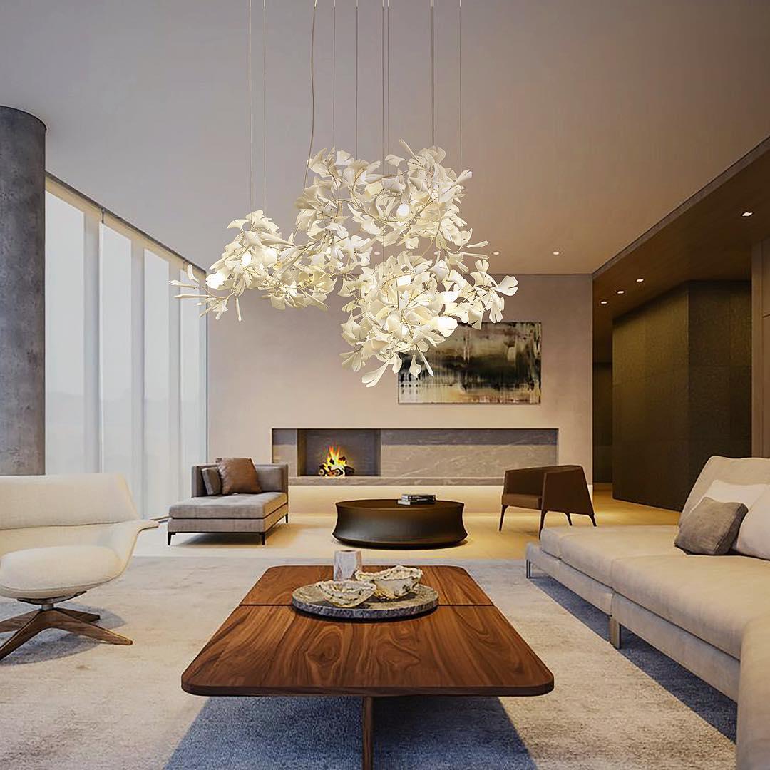 Gresalia Ceramic Chandelier-Moonnatur