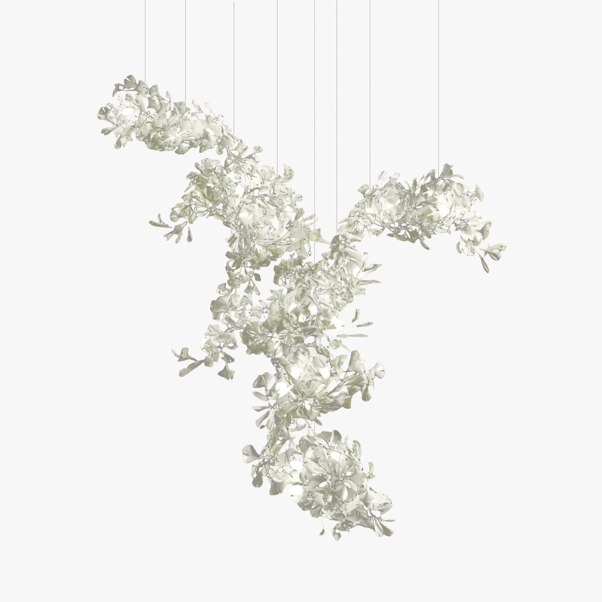 Ardenora Ceramic Chandelier-Moonnatur