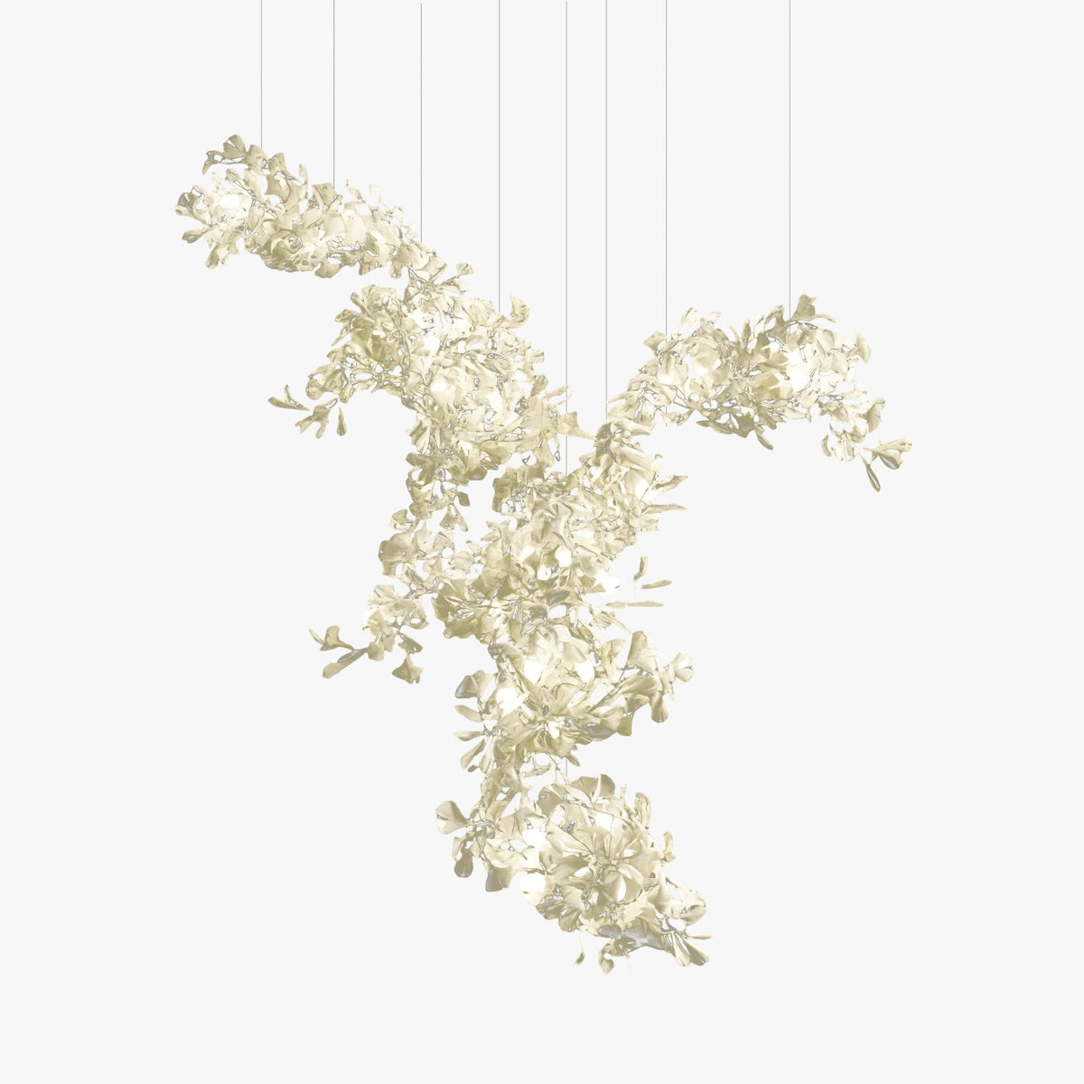 Ardenora Ceramic Chandelier-Moonnatur