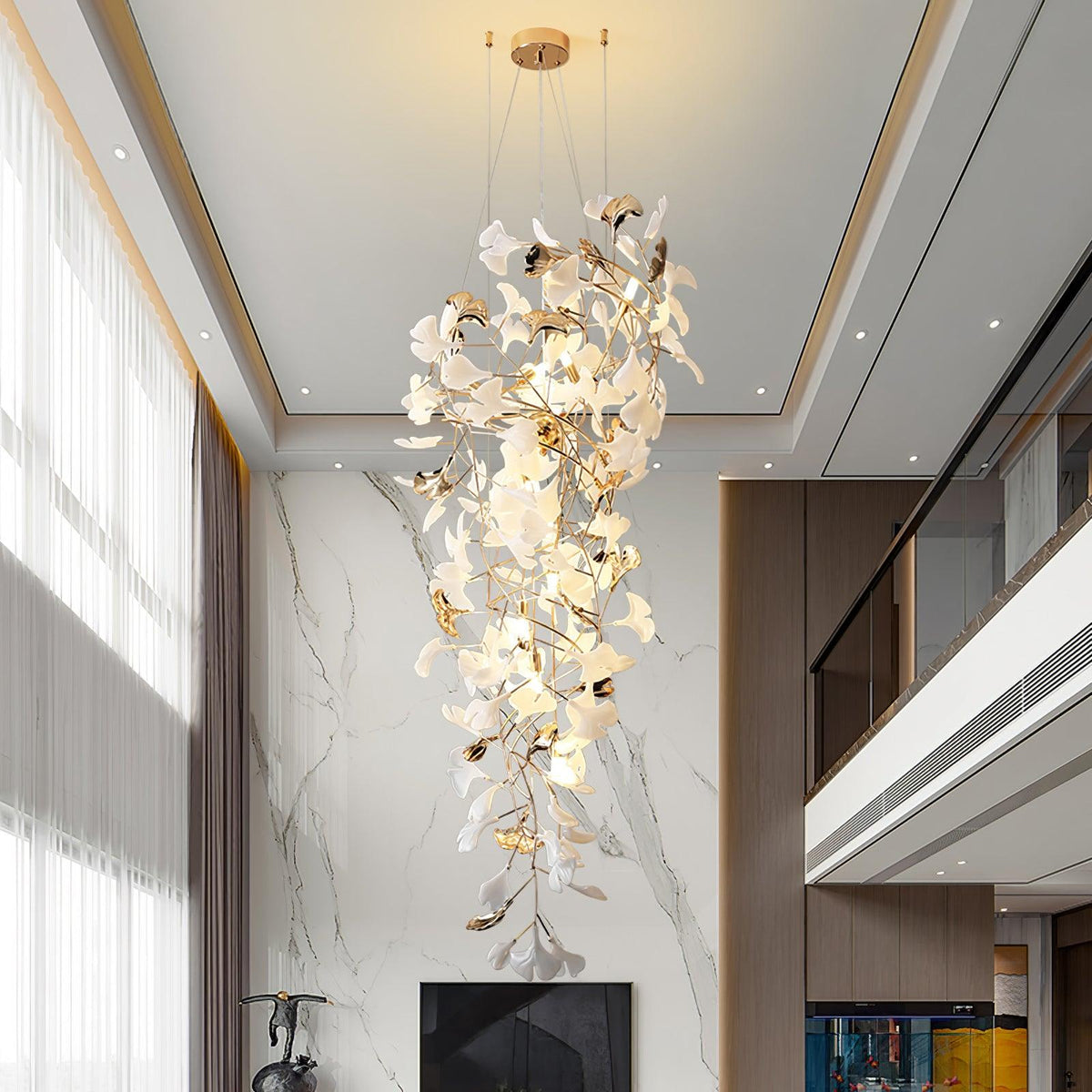 Yardenheath Ceramic Chandelier-Moonnatur