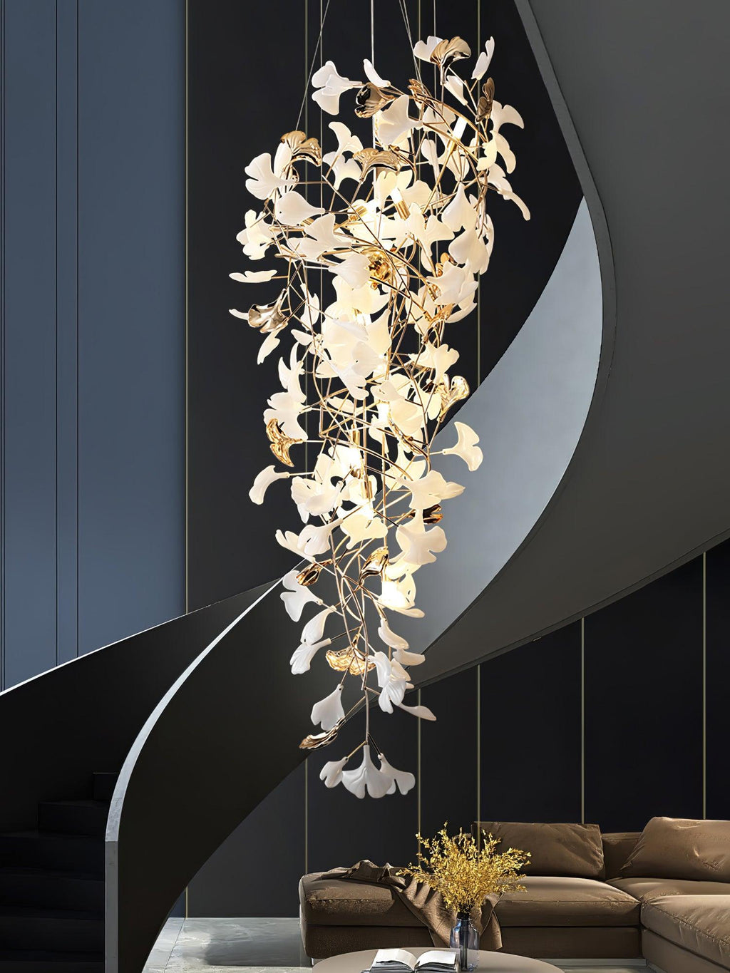 Yardenheath Ceramic Chandelier-Moonnatur