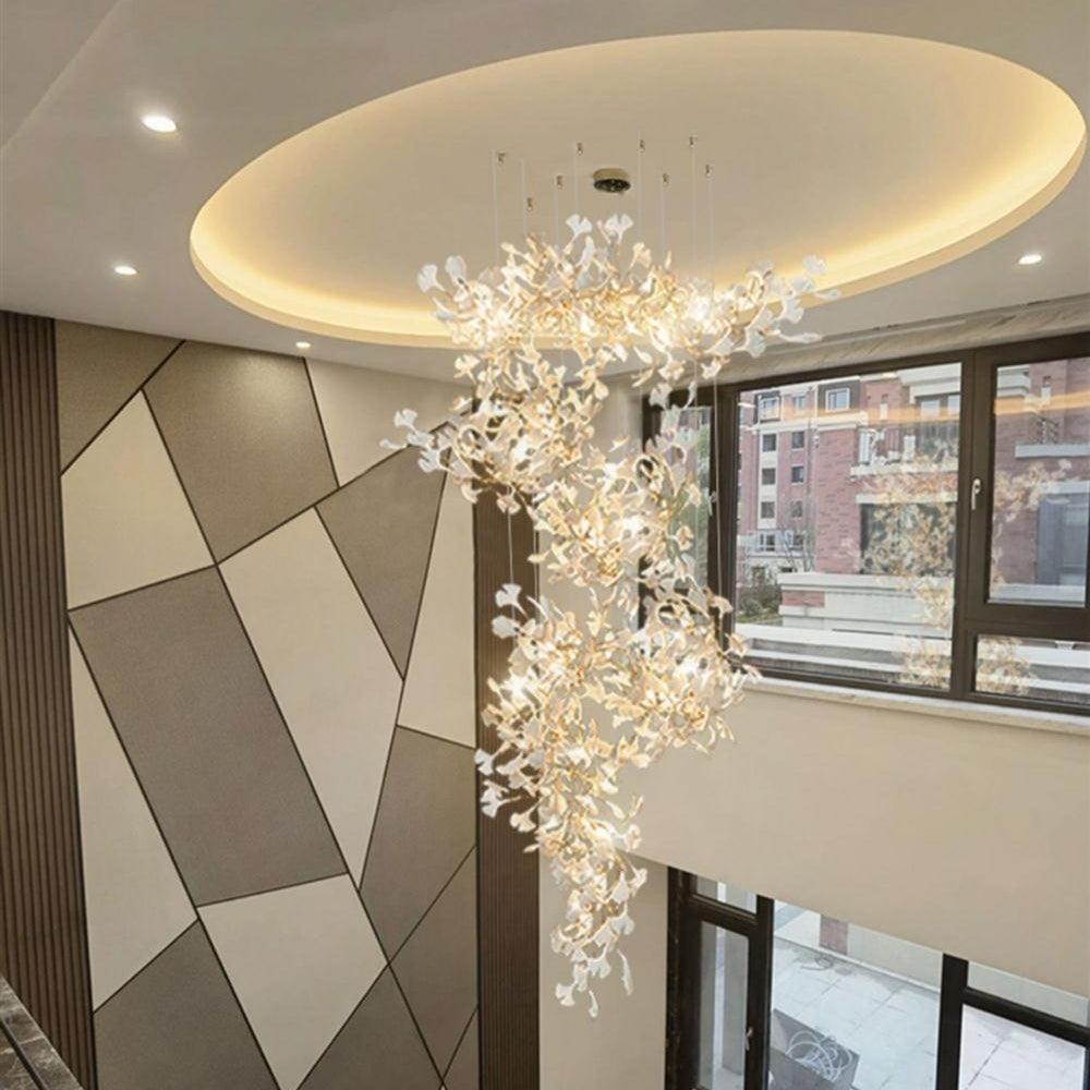 Ardenora Ceramic Chandelier-Moonnatur
