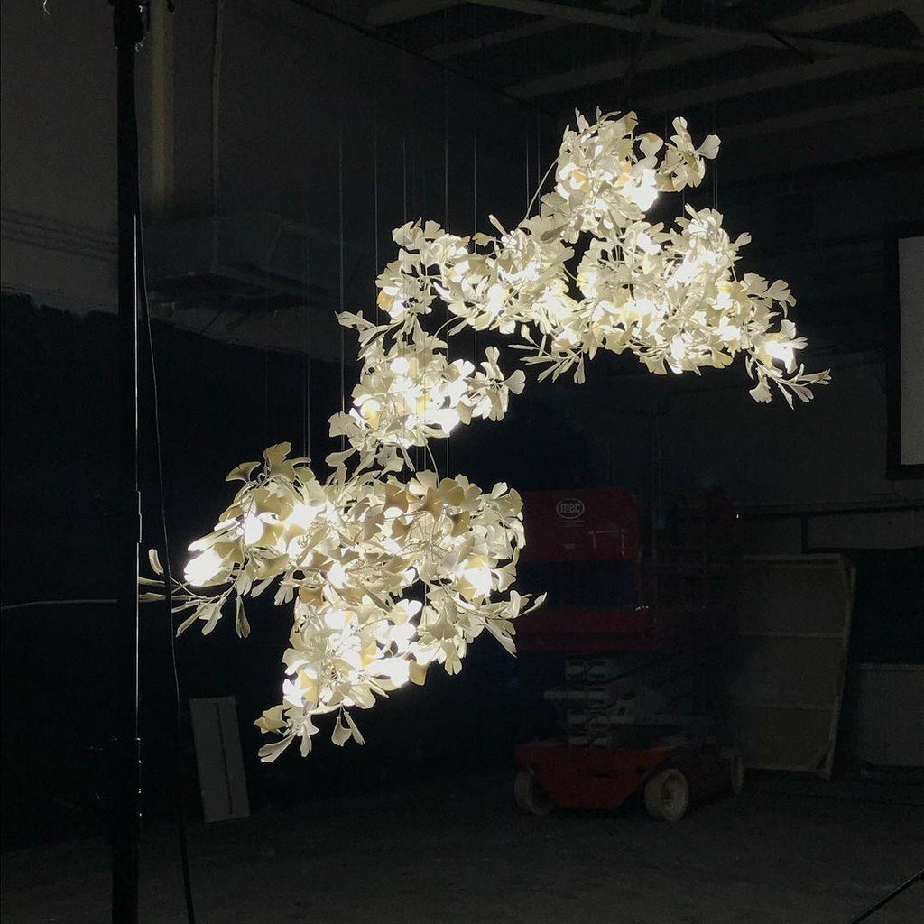Ardenora Ceramic Chandelier-Moonnatur