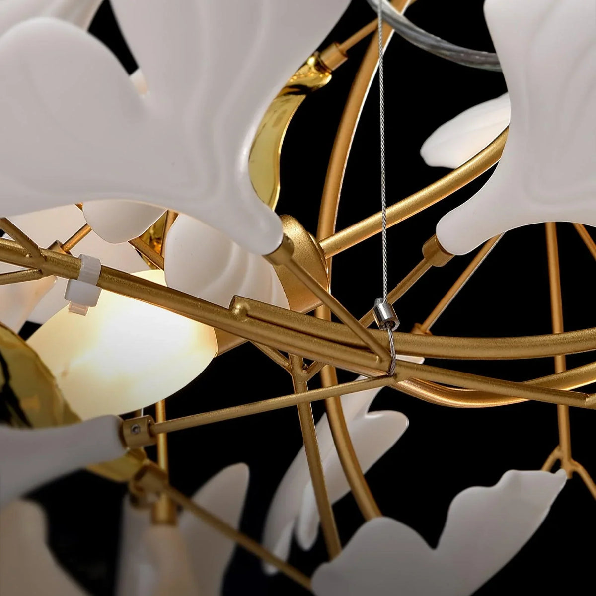 Erlenden Ceramic Chandelier-Moonnatur