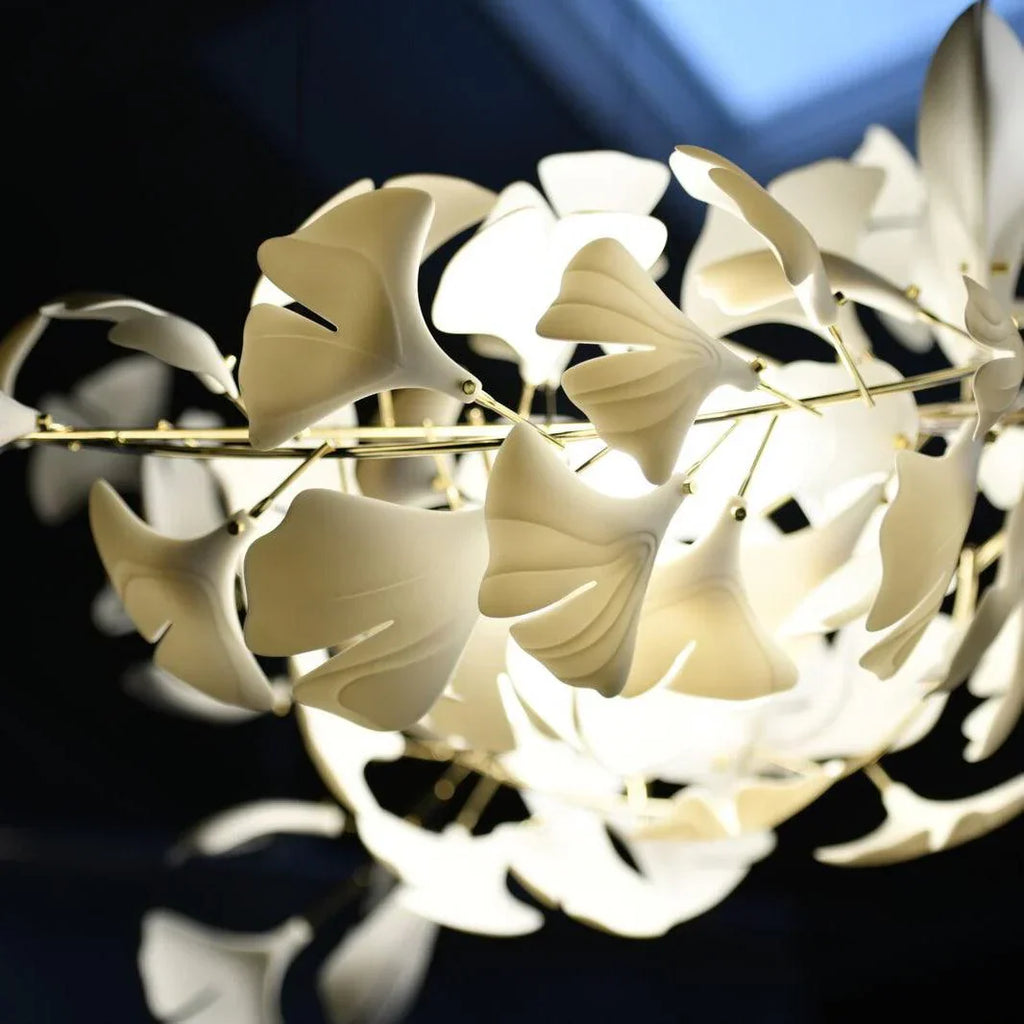 Erlenden Ceramic Chandelier-Moonnatur