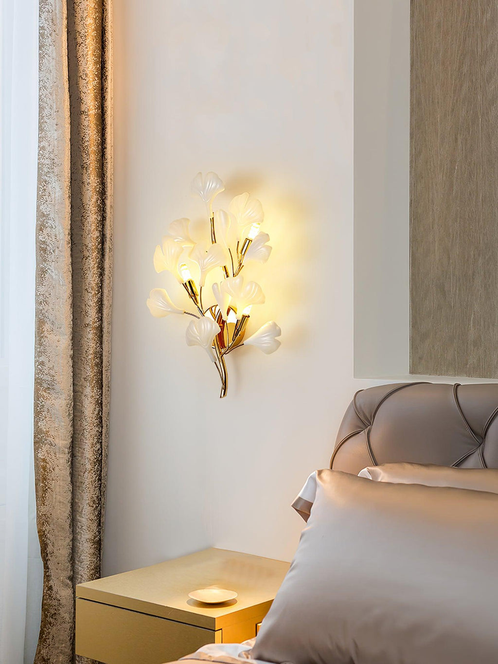 Meldenina Ceramic Wall Light-Moonnatur