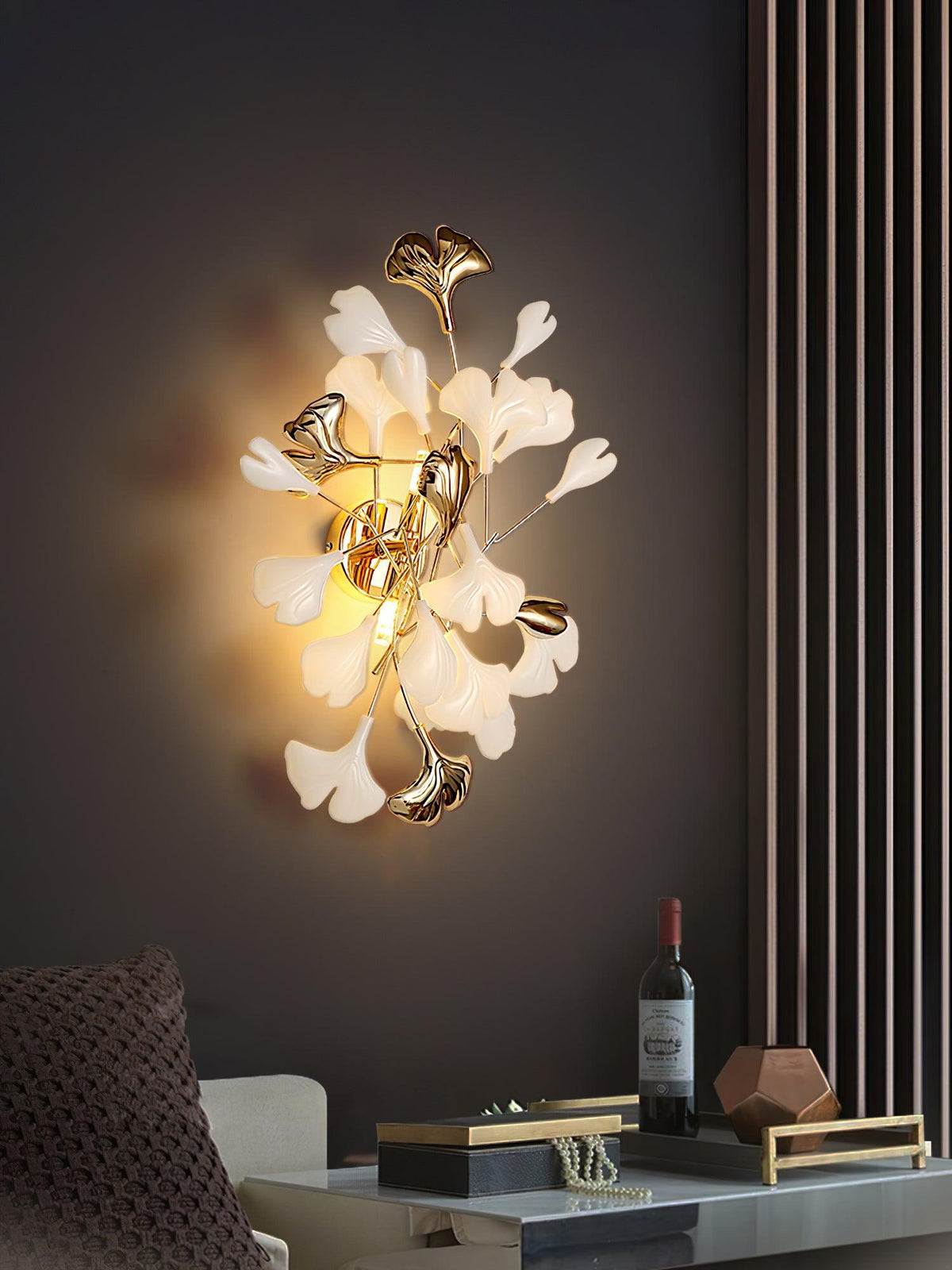 Meldenina Ceramic Wall Light-Moonnatur