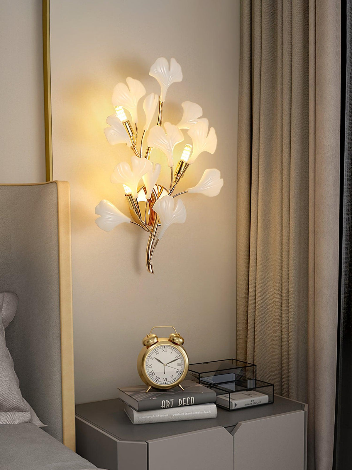 Meldenina Ceramic Wall Light-Moonnatur