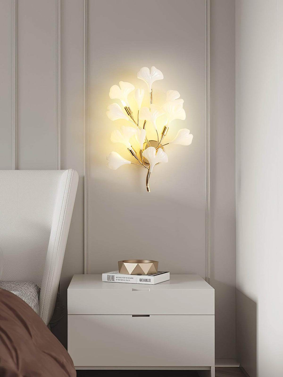 Meldenina Ceramic Wall Light-Moonnatur