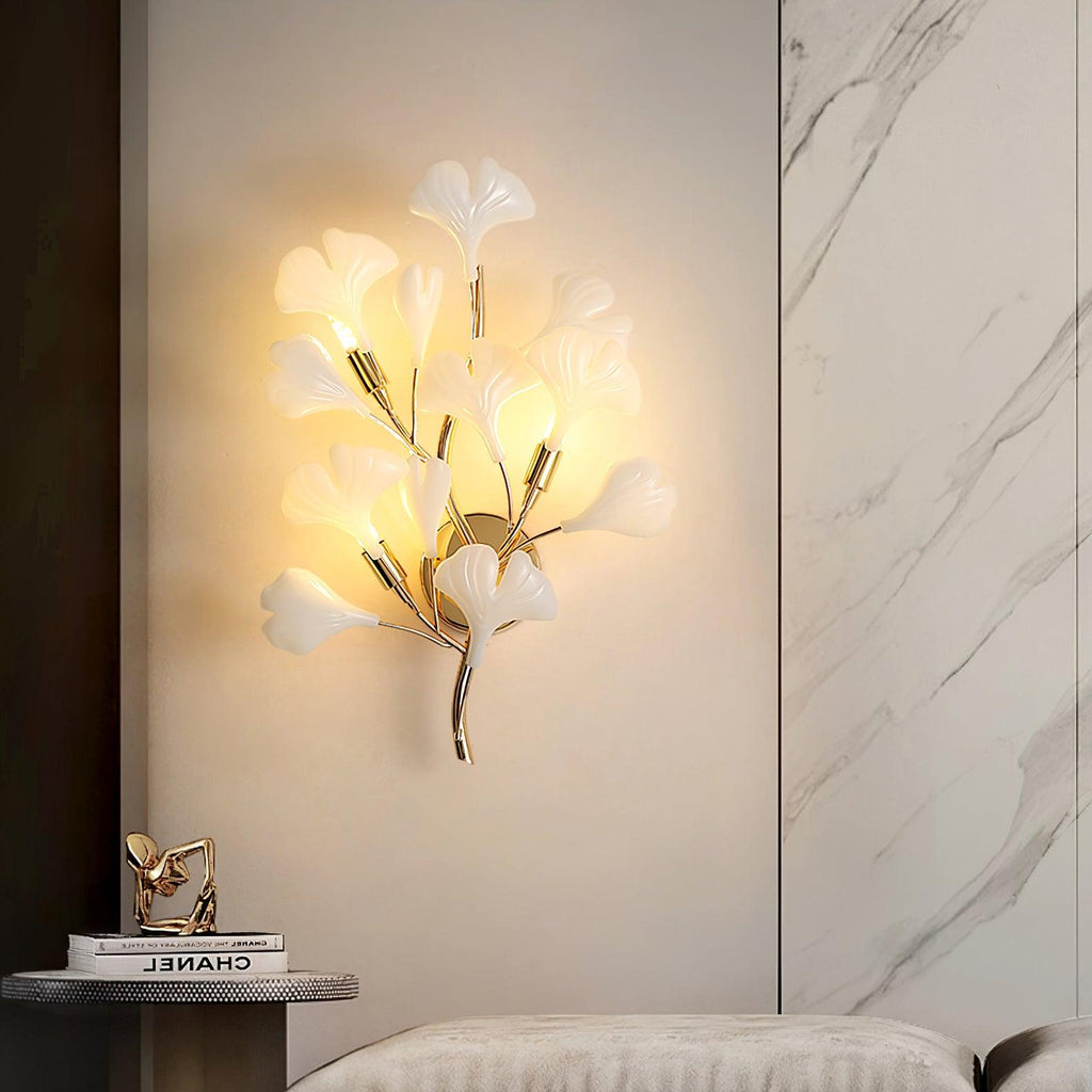 Meldenina Ceramic Wall Light-Moonnatur
