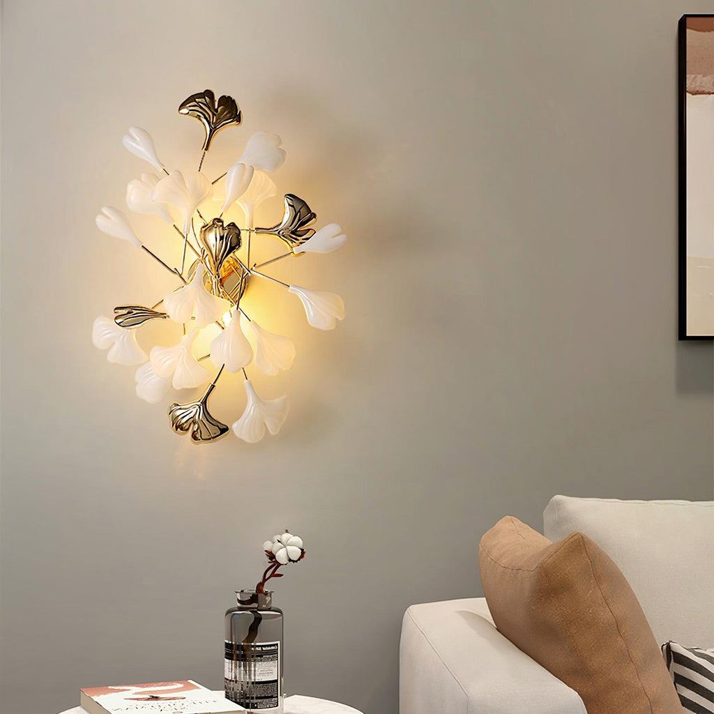 Meldenina Ceramic Wall Light-Moonnatur