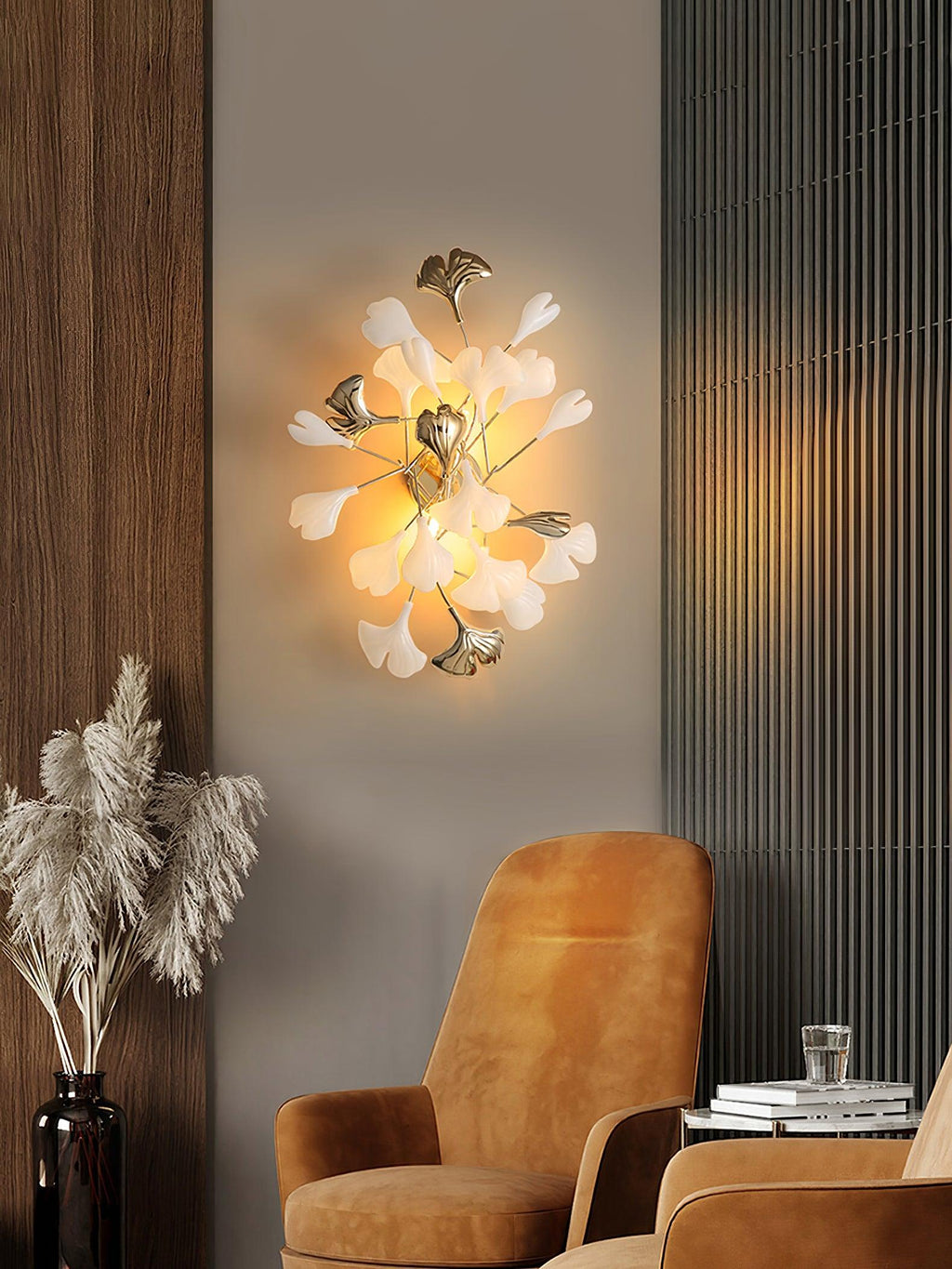 Meldenina Ceramic Wall Light-Moonnatur