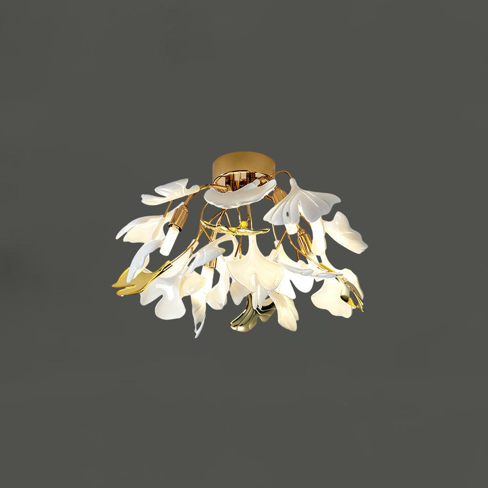 Penrelholm Ceramic Ceiling Light-Moonnatur