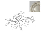 Penrelholm Ceramic Ceiling Light-Moonnatur