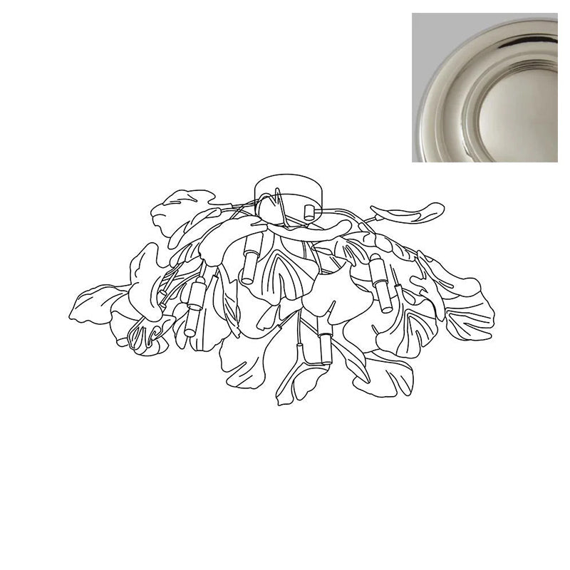 Penrelholm Ceramic Ceiling Light-Moonnatur
