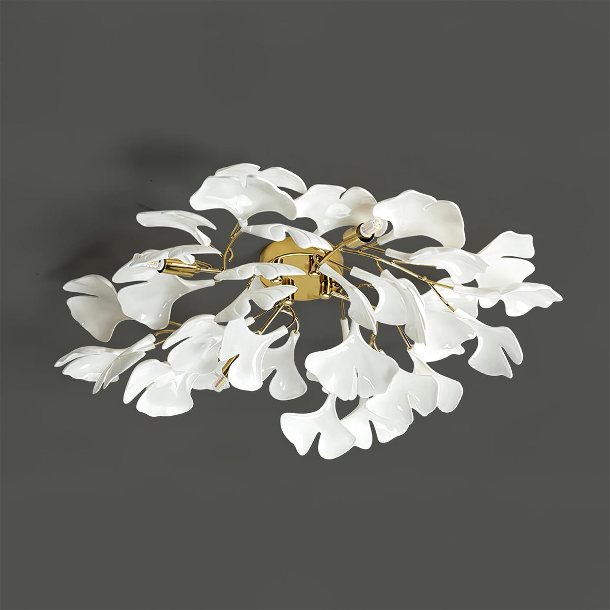 Kesterley Ceramic Ceiling Light-Moonnatur