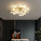 Penrelholm Ceramic Ceiling Light-Moonnatur
