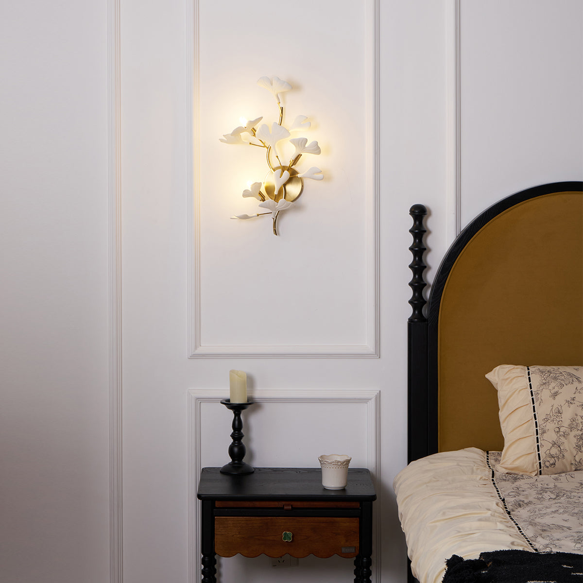 Meldenina Ceramic Wall Light-Moonnatur