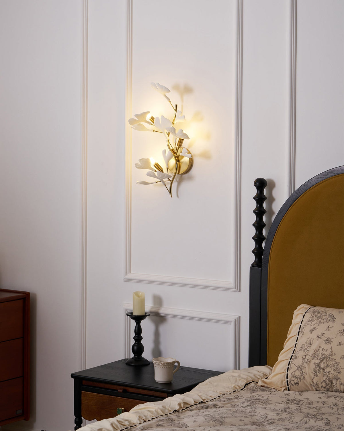 Meldenina Ceramic Wall Light-Moonnatur