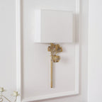 Avrenora Fabric Wall Light-Moonnatur