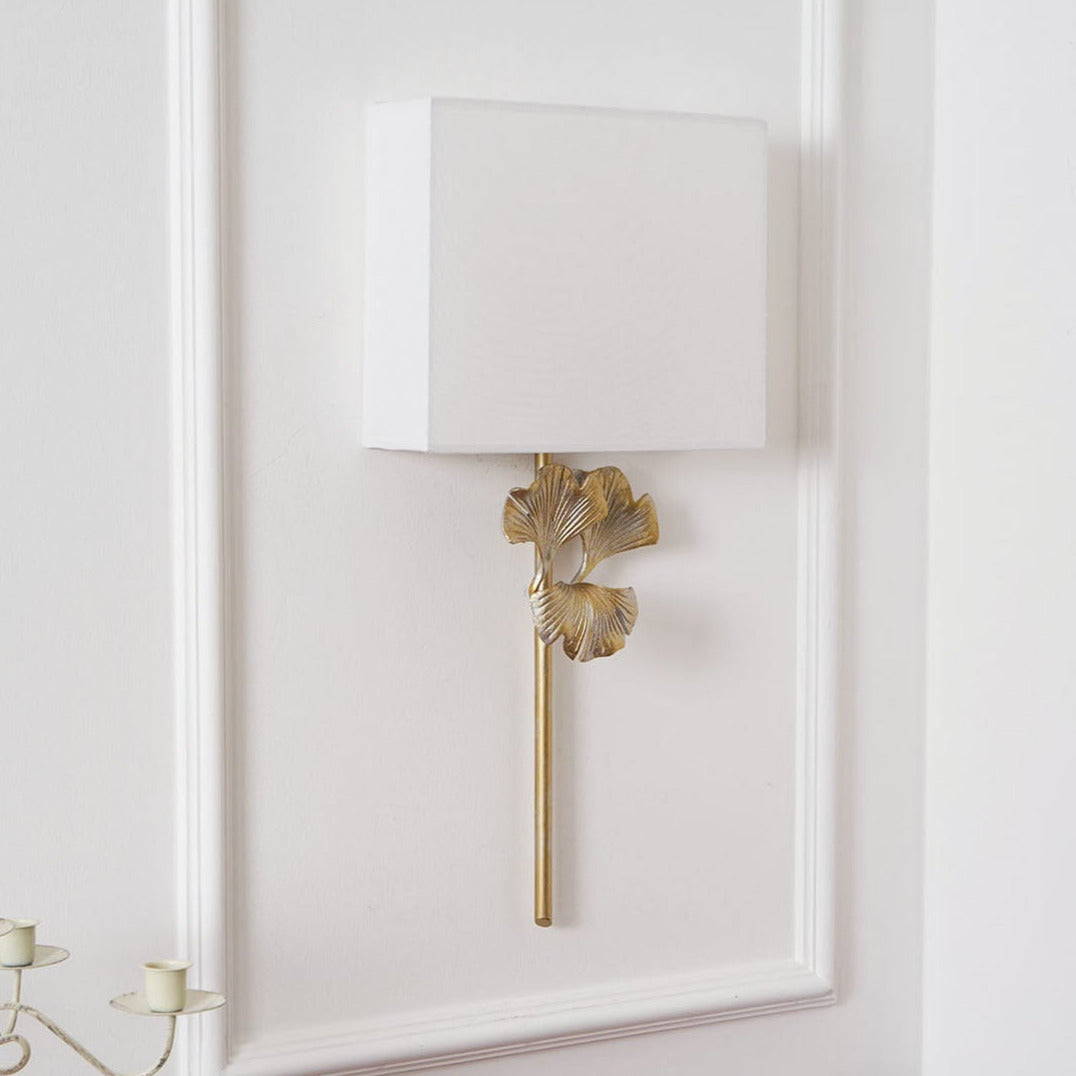 Avrenora Fabric Wall Light-Moonnatur