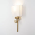Avrenora Fabric Wall Light-Moonnatur