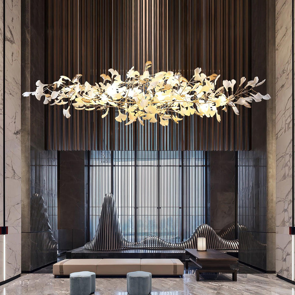 Nareneth Ceramic Chandelier-Moonnatur