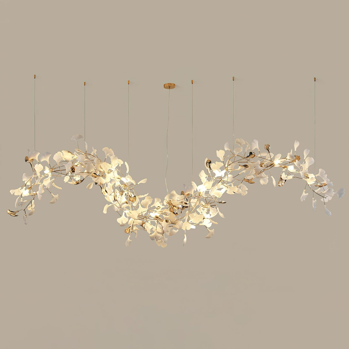Camberhill Ceramic Chandelier-Moonnatur