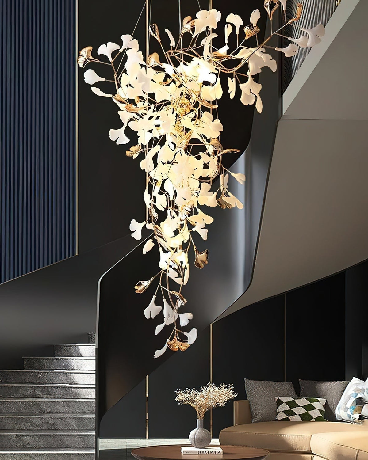 Camberhill Ceramic Chandelier-Moonnatur