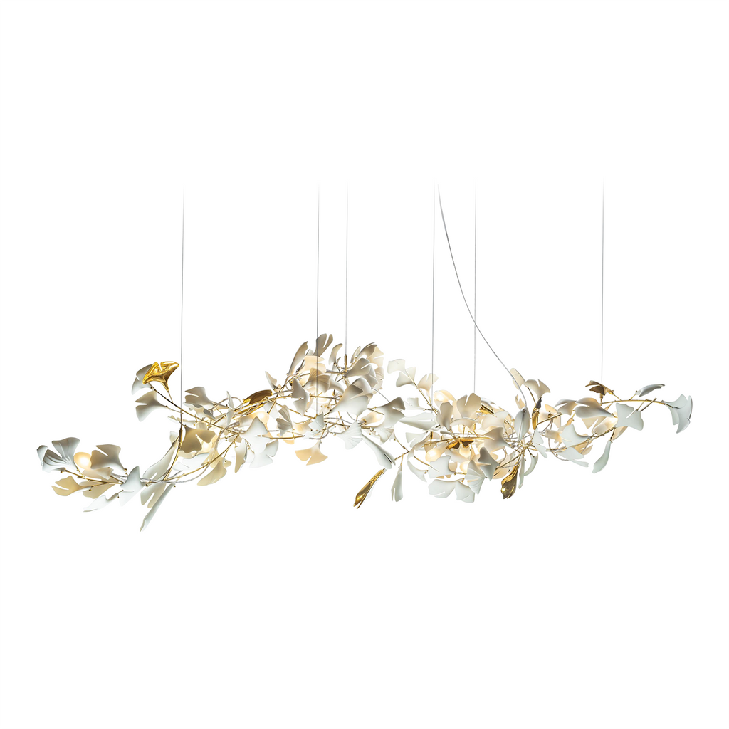 Olyvera Ceramic Chandelier-Moonnatur