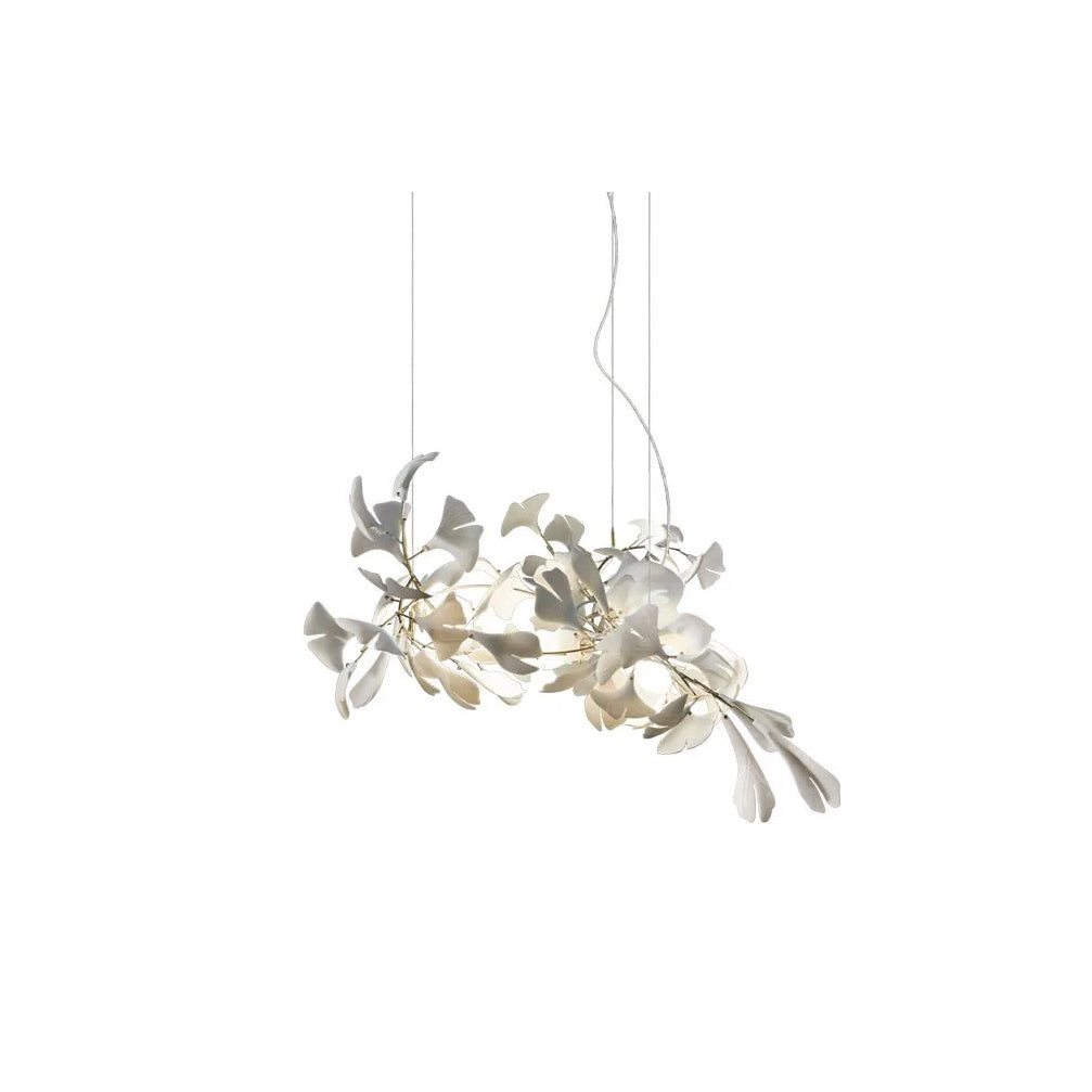 Olyvera Ceramic Chandelier-Moonnatur