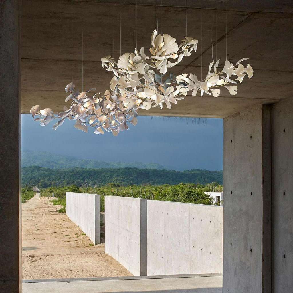 Erlenara Ceramic Chandelier-Moonnatur